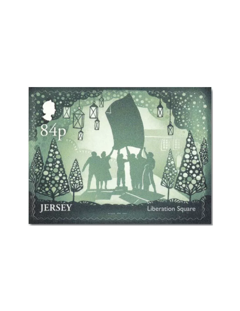 n° 2526/2533 - Timbre JERSEY Poste