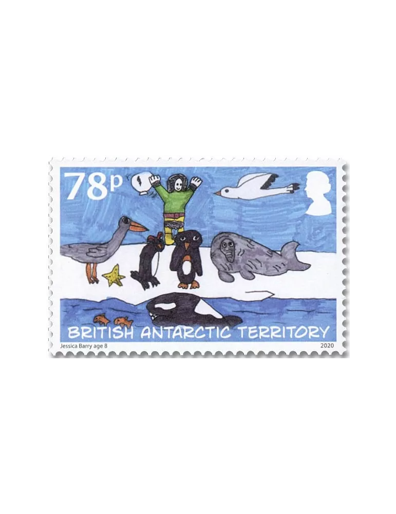 n° 766/769 - Timbre ANTARCTIQUE BRITANNIQUE Poste