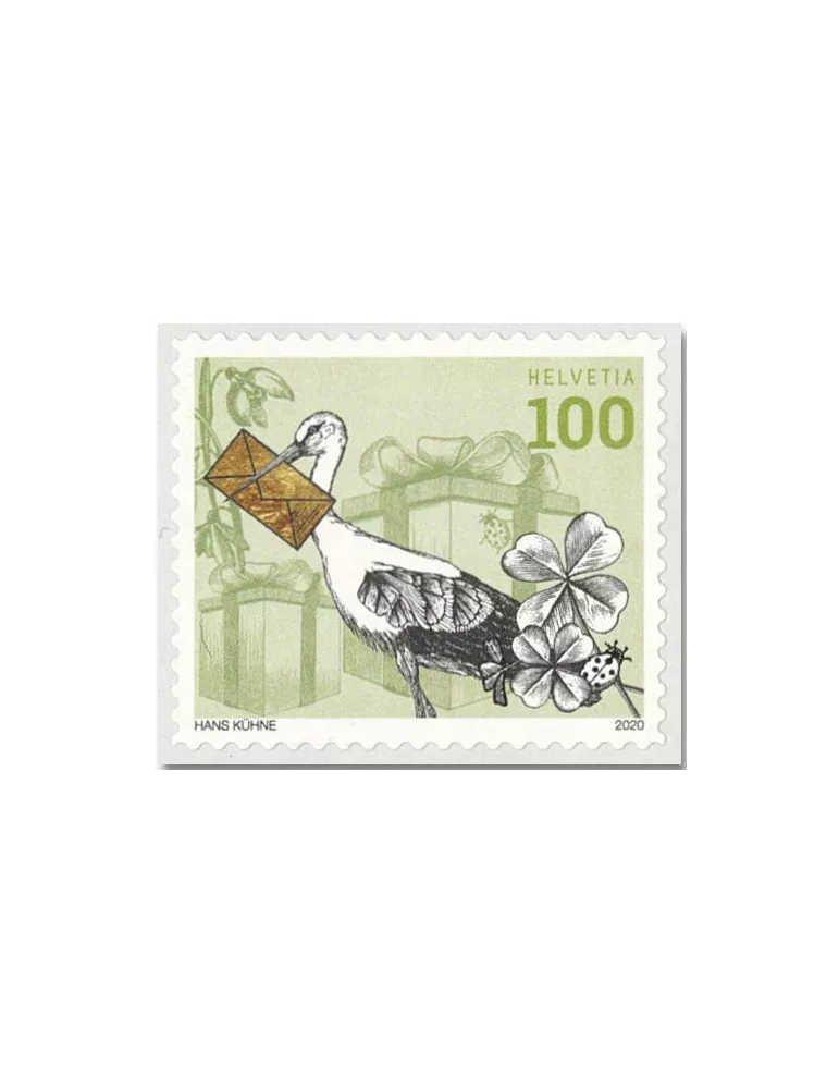 n° 2589/2592 - Timbre SUISSE Poste