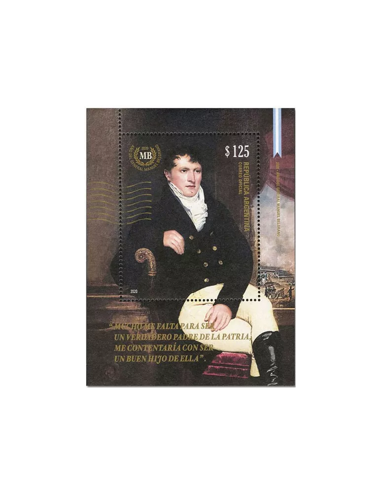 n° 169 - Timbre ARGENTINE Blocs et feuillets