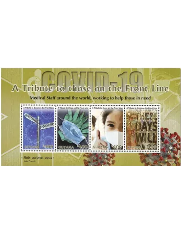 n° 7123/7126 - Timbre GUYANA Poste