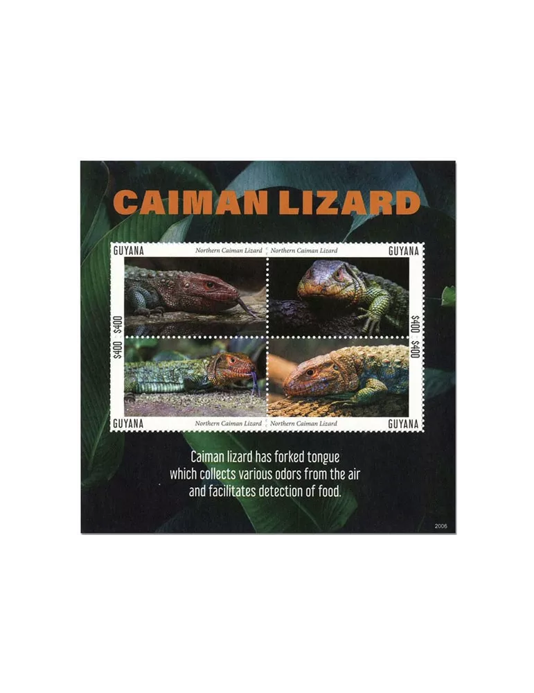 n° 7131/7134 - Timbre GUYANA Poste