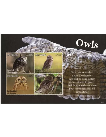 n° 7146/7149 - Timbre GUYANA Poste