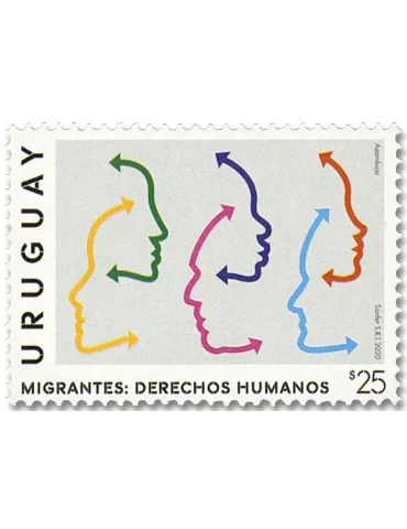 n° 3008 - Timbre URUGUAY Poste