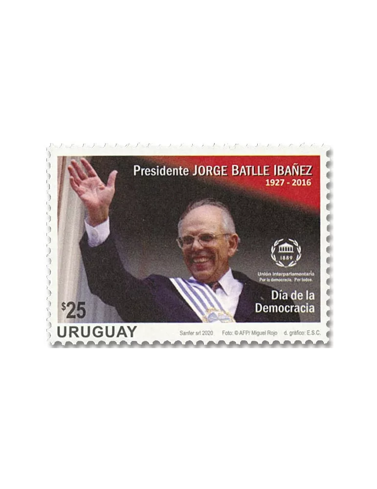 n° 3009 - Timbre URUGUAY Poste