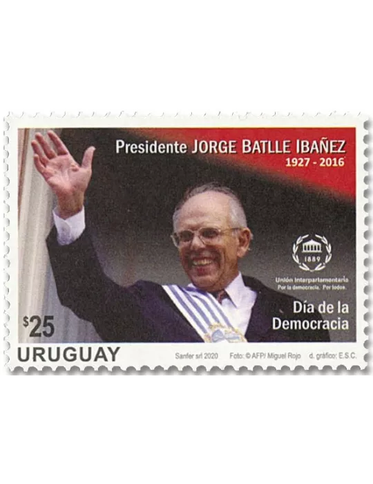 n° 3009 - Timbre URUGUAY Poste