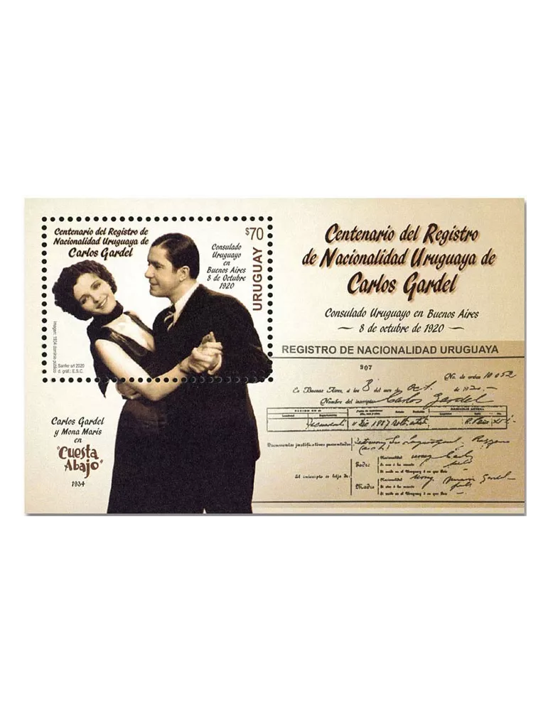 n° 139 - Timbre URUGUAY Blocs et feuillets