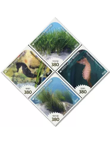 n° 3217/3220 - Timbre COREE DU SUD Poste