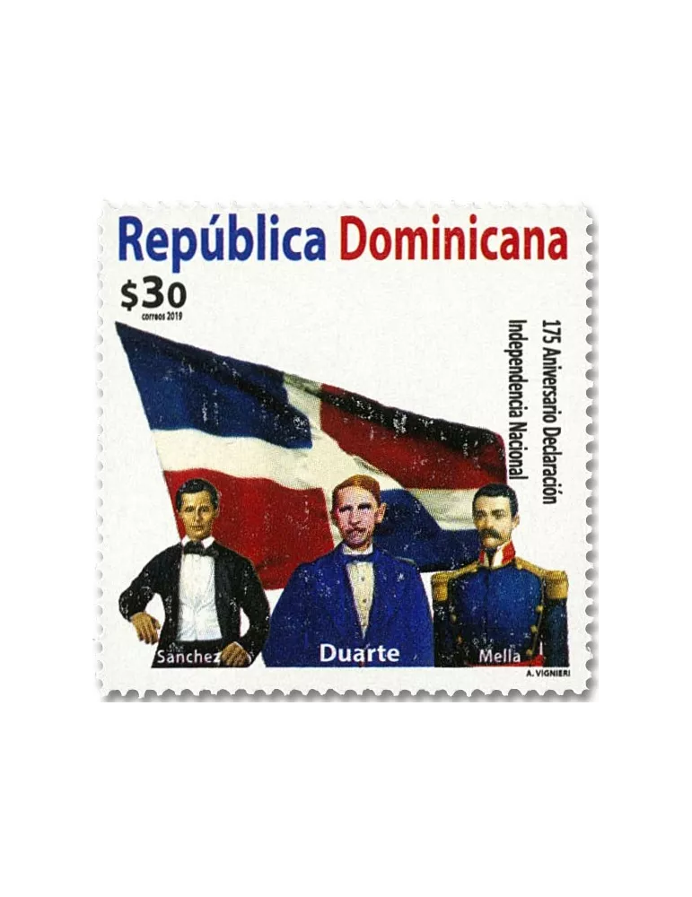 n° 2201/2204 - Timbre DOMINICAINE Poste