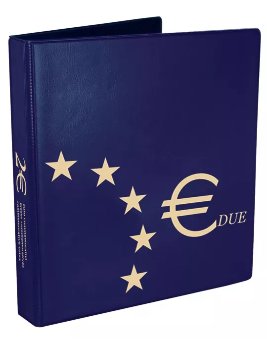 Reliure 2 Euros commémoratifs - MARINI® (Nouveau design)