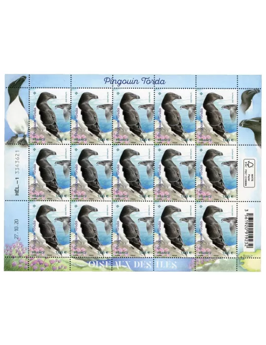 n° F10 - Timbre France Feuillets de France (n° 5459)