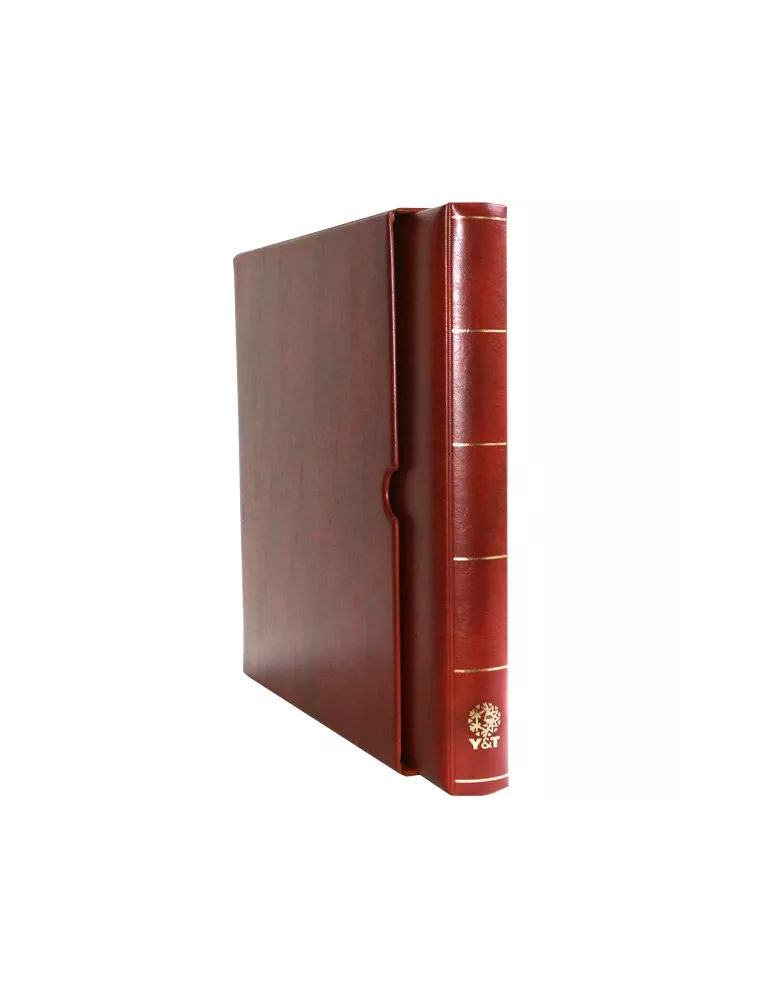 Album SUPRA : étui + reliure - Album à anneaux pour timbres