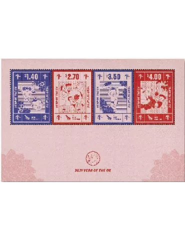 n° 398 - Timbre NOUVELLE-ZELANDE Blocs et feuillets