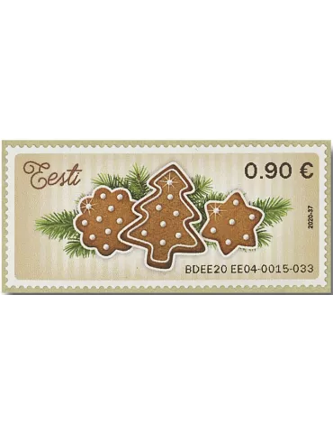 n° 5 - Timbre ESTONIE Timbres de distributeurs