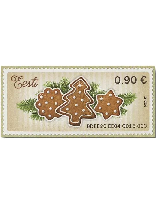 n° 5 - Timbre ESTONIE Timbres de distributeurs