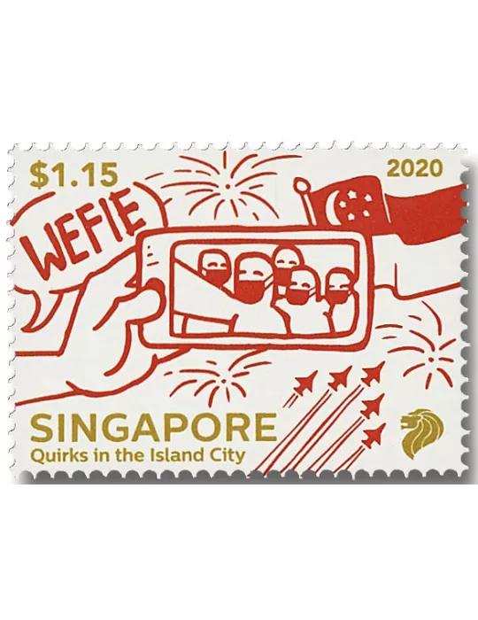 n° 2398/2402 - Timbre SINGAPOUR Poste