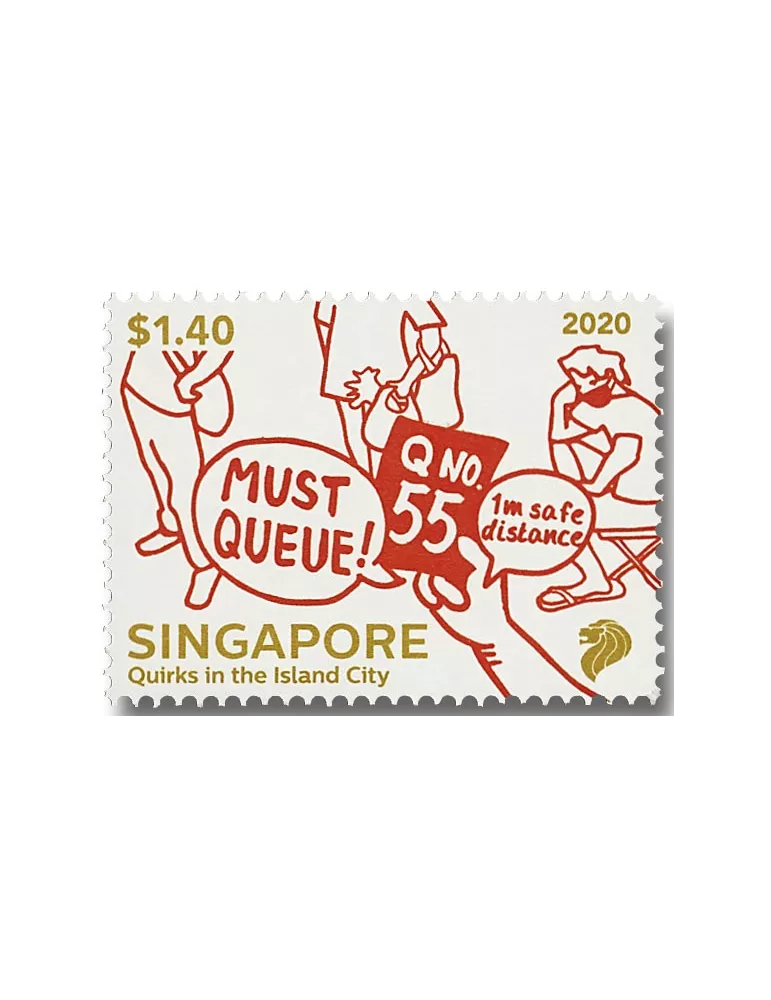 n° 2398/2402 - Timbre SINGAPOUR Poste