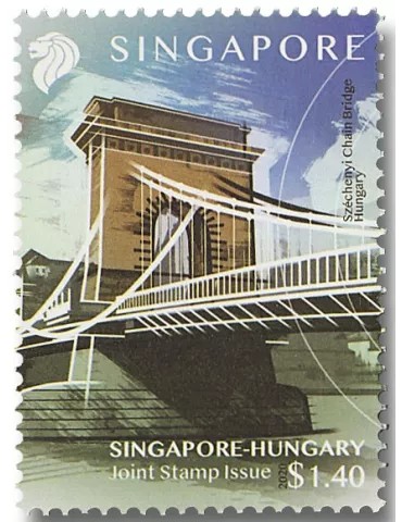 n° 2416/2417 - Timbre SINGAPOUR Poste
