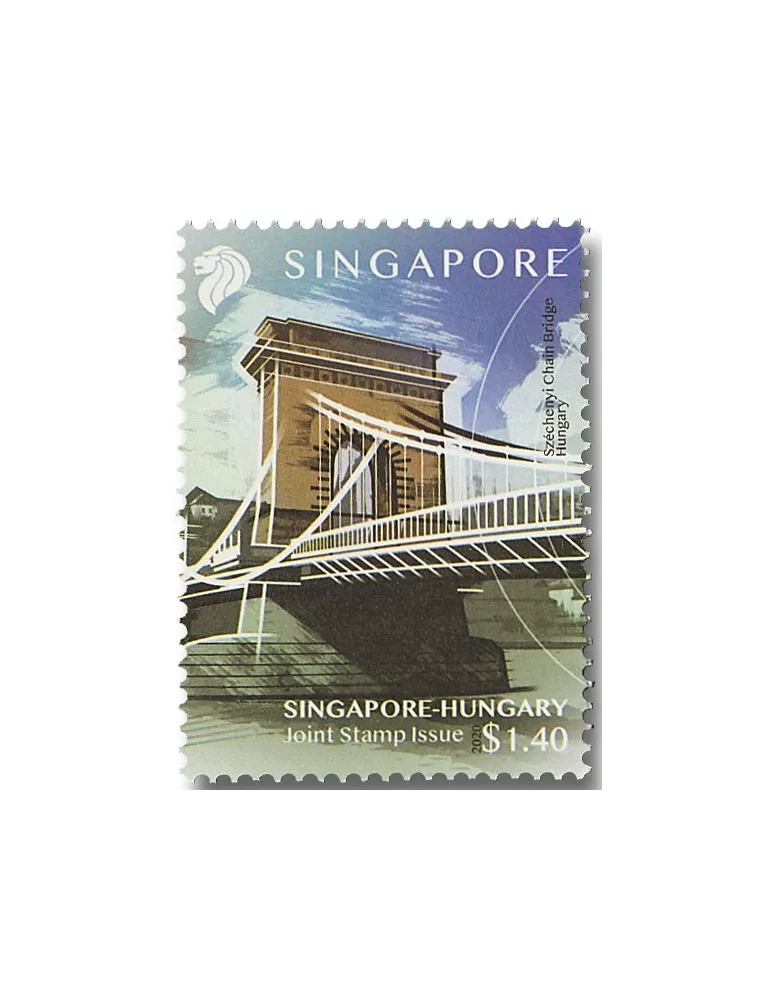 n° 2416/2417 - Timbre SINGAPOUR Poste