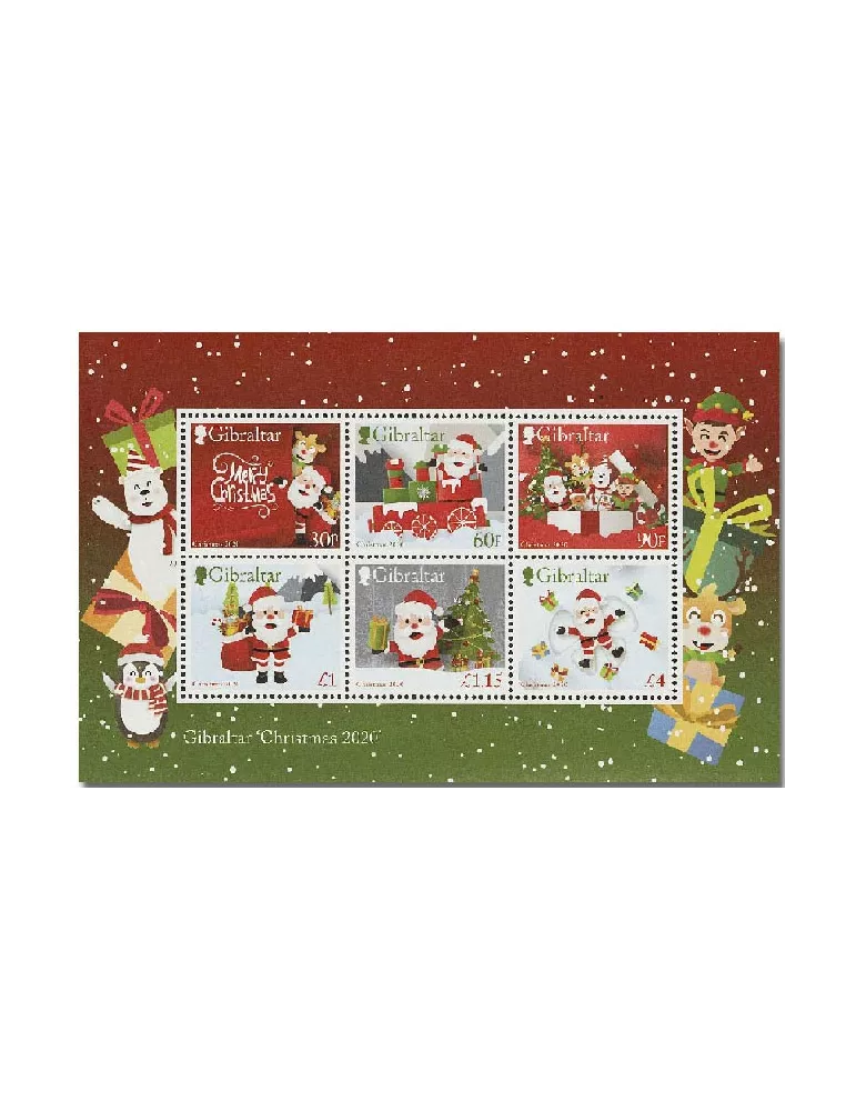 n° 1989 - Timbre GIBRALTAR Poste