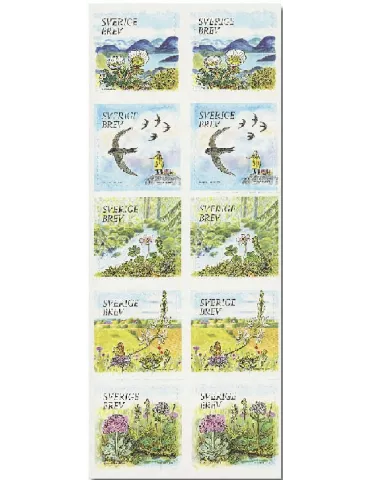 n° C3336 - Timbre SUEDE Carnets