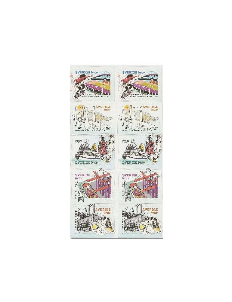 n° C3341 - Timbre SUEDE Carnets