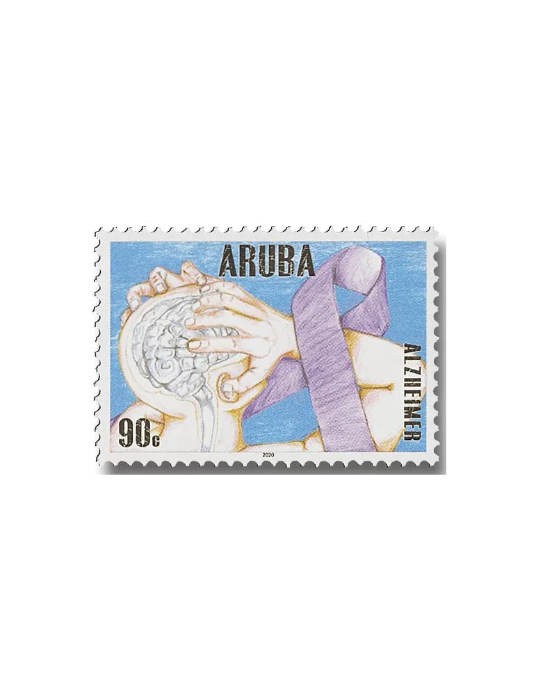 n° 1095/1098 - Timbre ARUBA Poste