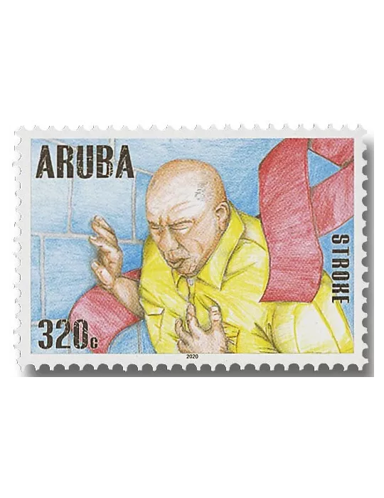 n° 1095/1098 - Timbre ARUBA Poste