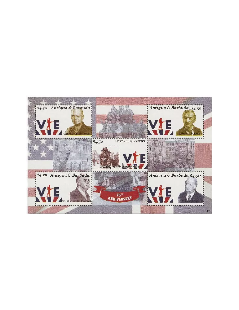 n° 5044/5048 - Timbre ANTIGUA Poste