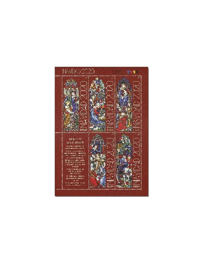 n° 3020/3024 - Timbre URUGUAY Poste