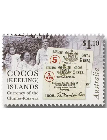 n° 524/527 - Timbre COCOS (ILES) Poste