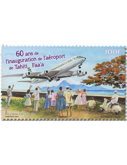 n°1264 - Timbre POLYNESIE Poste