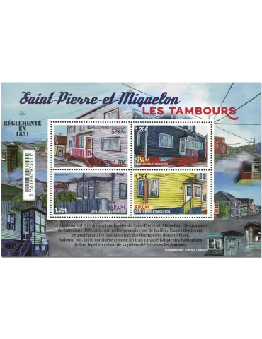 n° F1263 - Timbre SAINT-PIERRE ET MIQUELON Poste
