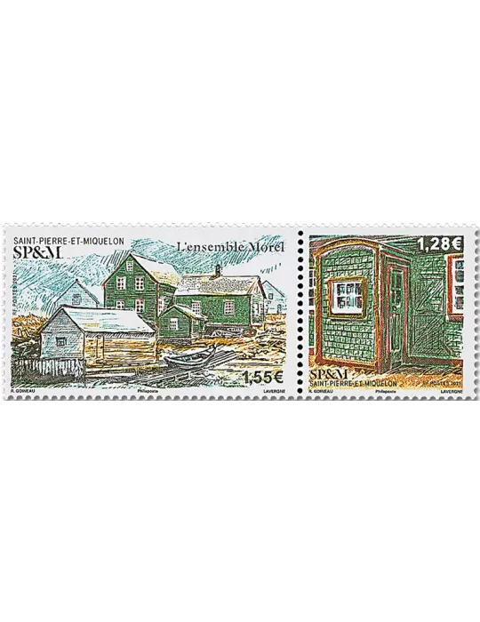 n°1261/1262 - Timbre SAINT-PIERRE ET MIQUELON Poste