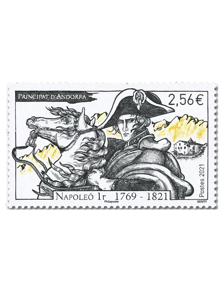 n° 861 - Timbre ANDORRE Poste