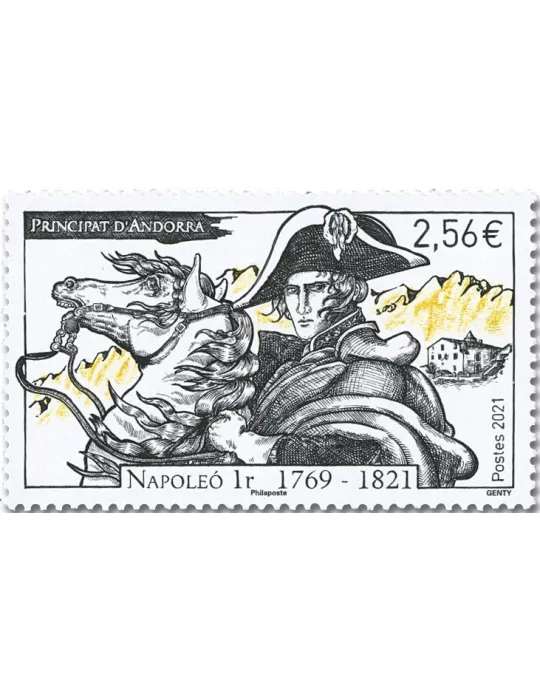 n° 861 - Timbre ANDORRE Poste