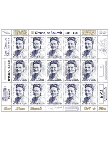 n° F16 - Timbre France Feuillets de France (n° 5474)