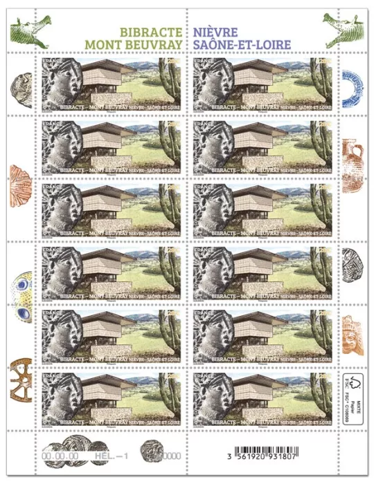 n° F22 - Timbre France Feuillets de France (n° 5488)