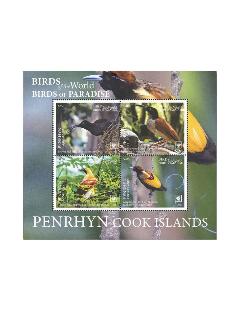 n° 135 - Timbre PENRHYN Blocs et feuillets