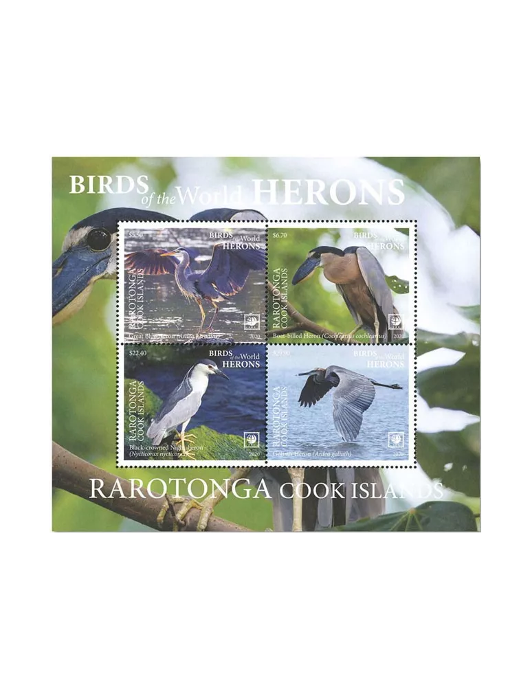 n° 10 - Timbre RAROTONGA Blocs et feuillets