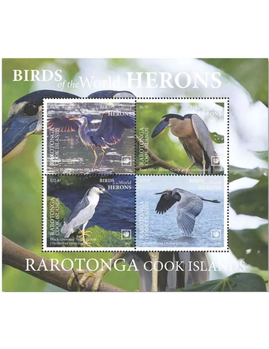 n° 10 - Timbre RAROTONGA Blocs et feuillets