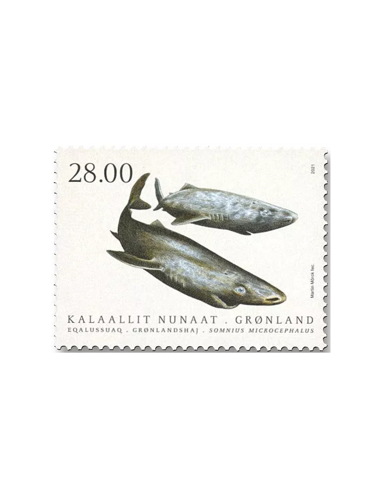 n° 842/843 - Timbre GROENLAND Poste