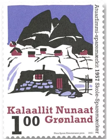 n° 844/845 - Timbre GROENLAND Poste