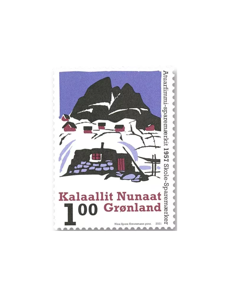 n° 844/845 - Timbre GROENLAND Poste