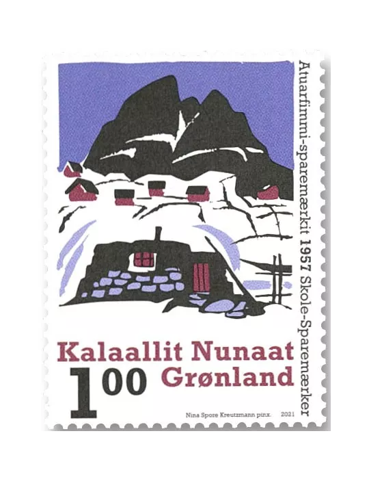 n° 844/845 - Timbre GROENLAND Poste