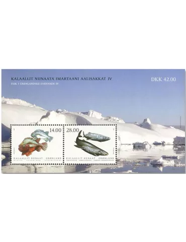 n° F842 - Timbre GROENLAND Poste