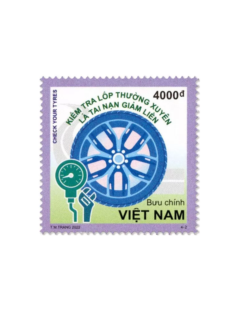 n° 2707/2710 - Timbre VIETNAM Poste