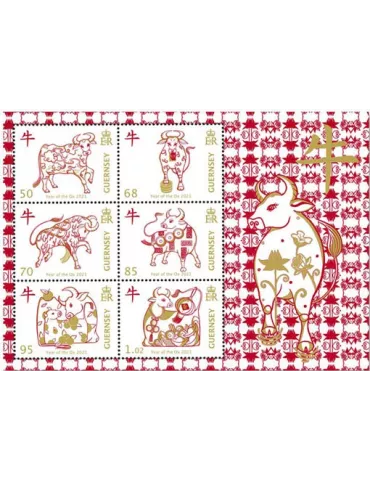 n° F1831 - Timbre GUERNESEY Poste