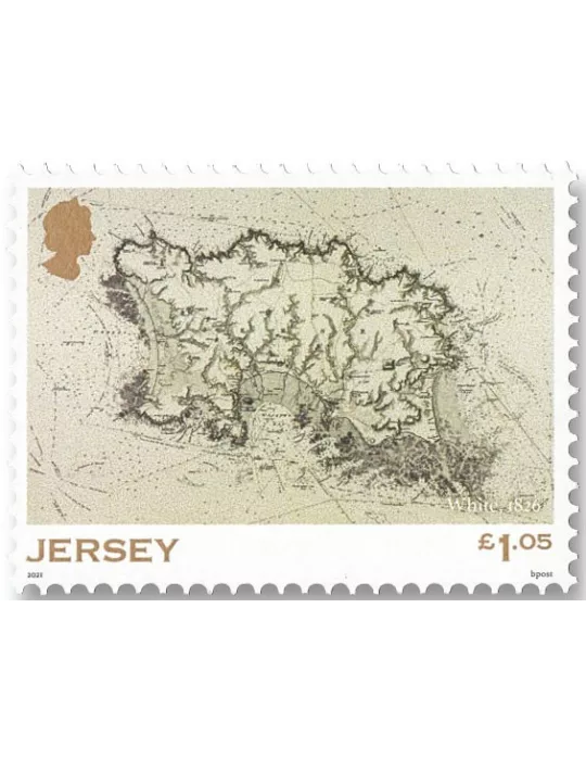 n° 2537/2541 (+ le n° 2536) - Timbre JERSEY Poste