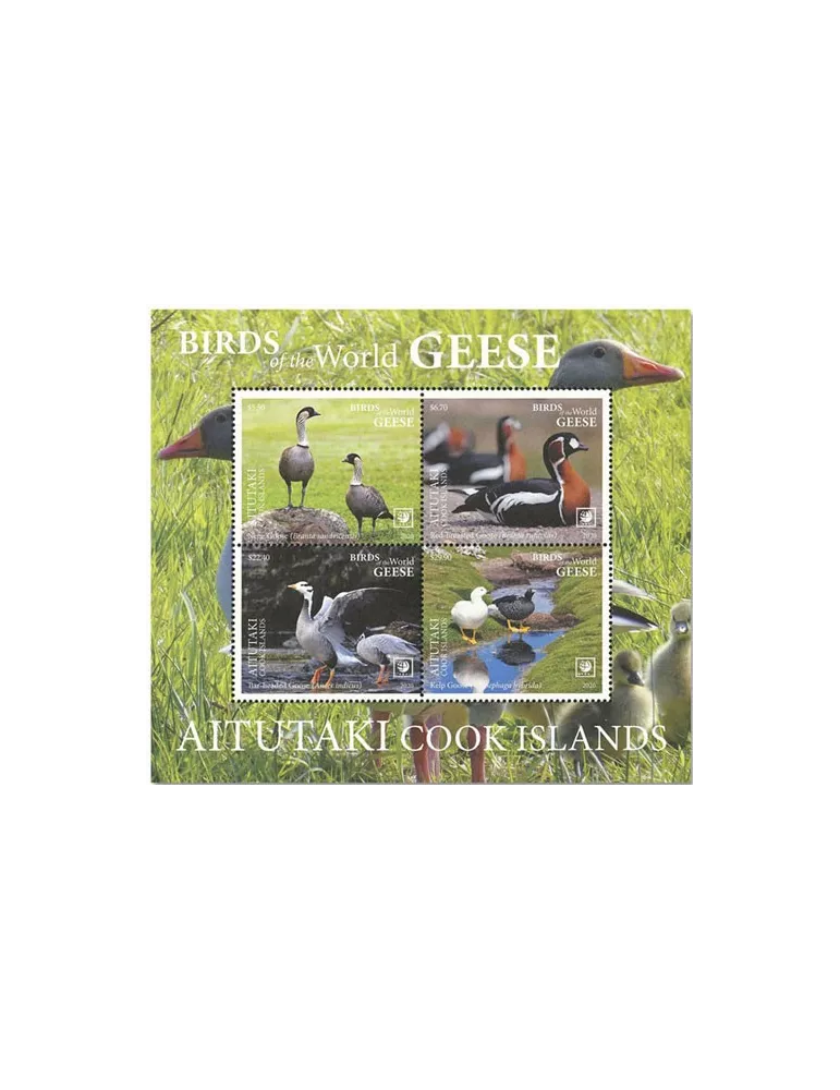 n° 127 - Timbre AITUTAKI Blocs et feuillets